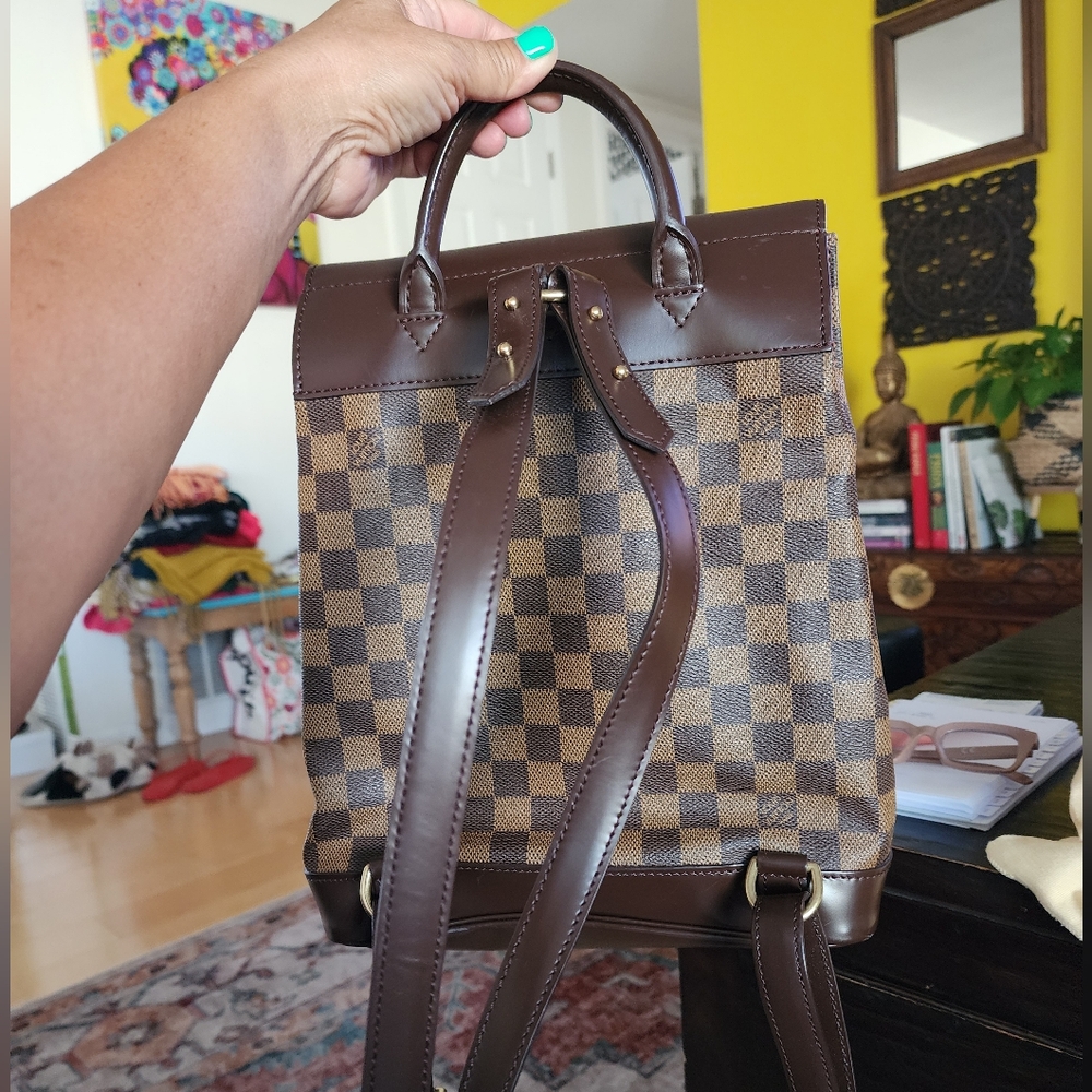 Louis Vuitton Damier Ebene Soho Backpack - Picture 3 of 3